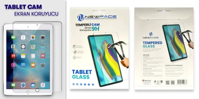 Tablet Cam Ekran Koruyucu