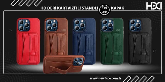 HD Deri Kartvizitli Kapak