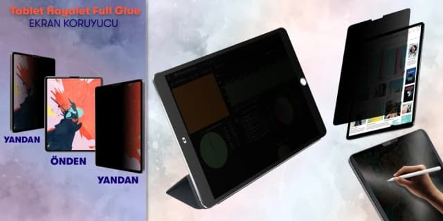 Tablet Hayalet Full Glue Ekran Koruyucu