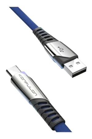 Konfulon DC18 Type-C Kablo 1M 5A - Mavi
