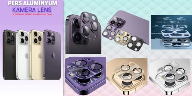 Pers Alüminyum Kamera Lens