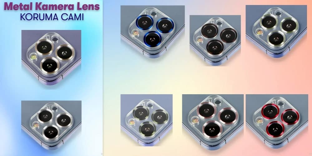 Metal Kamera Lens Koruma Cam