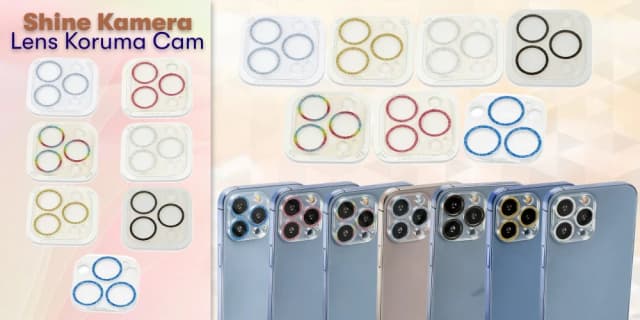 Shine Kamera Lens Koruma Cam