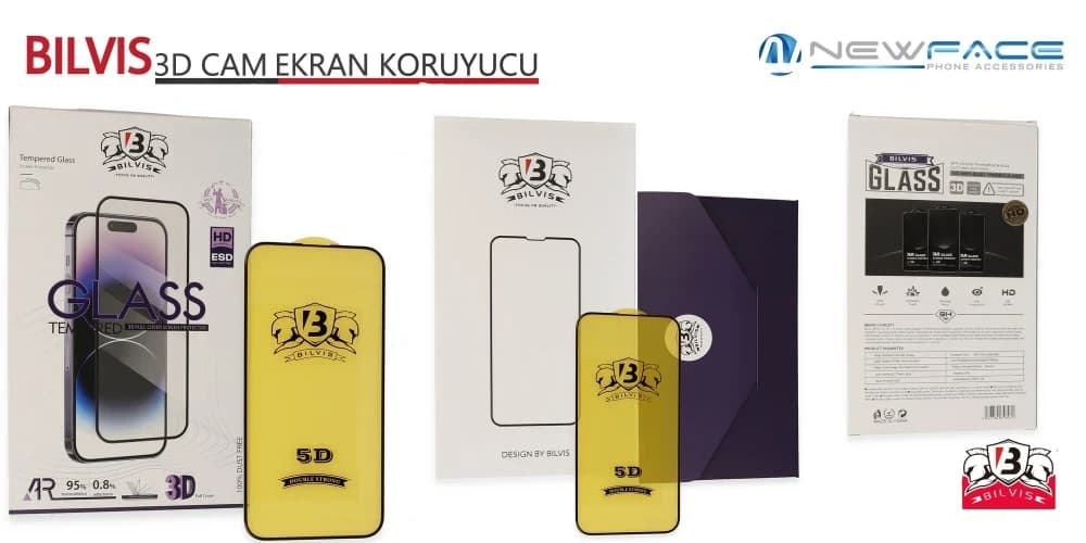 Bilvis 3D Cam Ekran Koruyucu