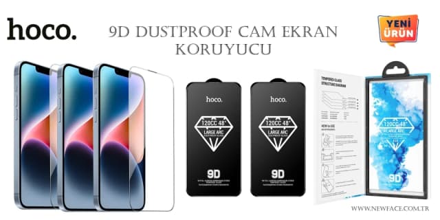 9D Dustproof Cam Ekran Koruyucu