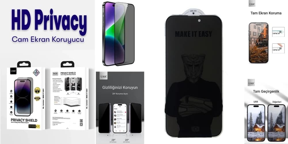 HD Privacy Cam Ekran Koruyucu