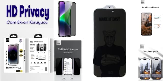 HD Privacy Cam Ekran Koruyucu