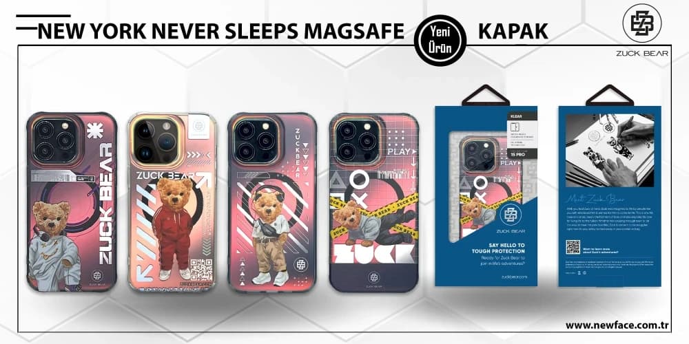 New York Never Sleeps Magsafe Kapak