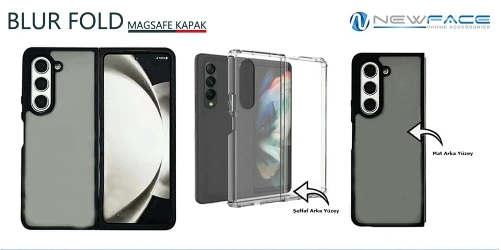 Blur Fold Magsafe Kapak