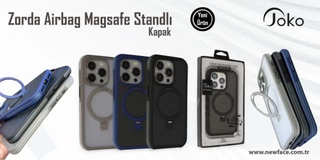 Zorda Airbag Magsafe Standlı Kapak