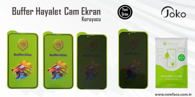 Buffer Hayalet Cam Ekran Koruyucu