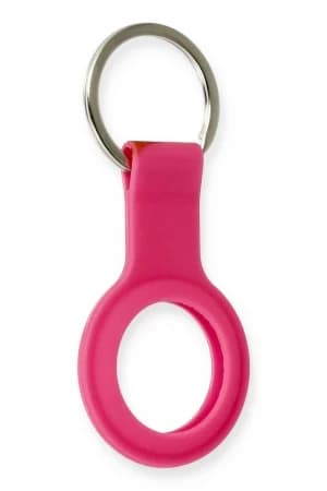 Newface Airtag Silikon Kılıf - Pembe