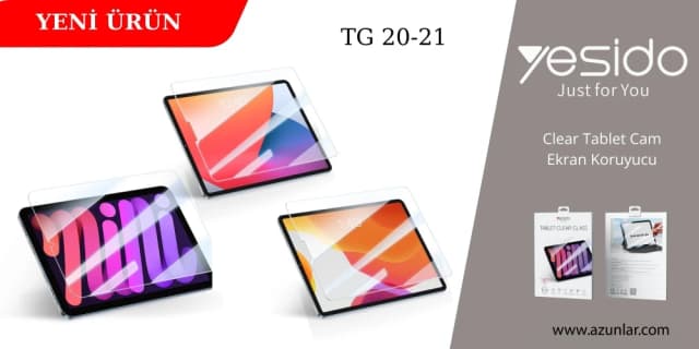 Clear Tablet Cam Ekran Koruyucu