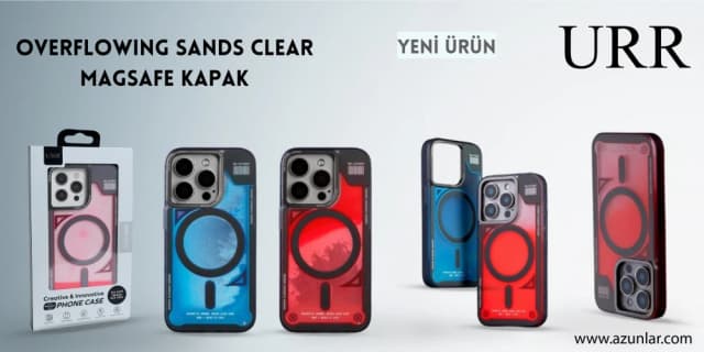 Overflowing Sands Clear Magsafe Kapak