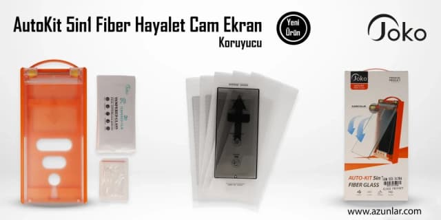 AutoKit 5in1 Fiber Hayalet Cam Ekran Koruyucu