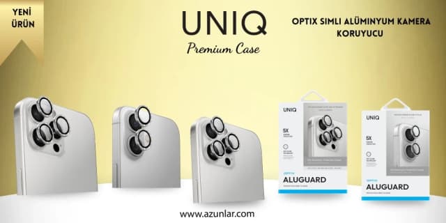 Optix Simli Alüminyum Kamera Koruyucu