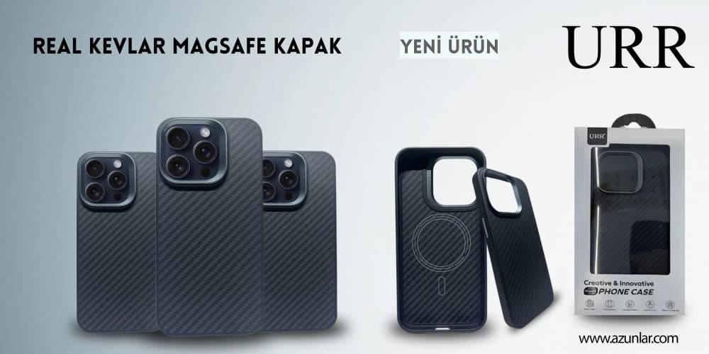 Real Kevlar Magsafe Kapak