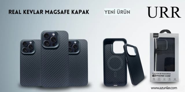 Real Kevlar Magsafe Kapak