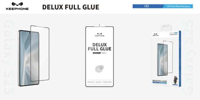 Delux Full Glue 2.5D Cam Ekran Koruyucu