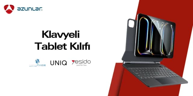 Klavyeli Tablet Kılıfı