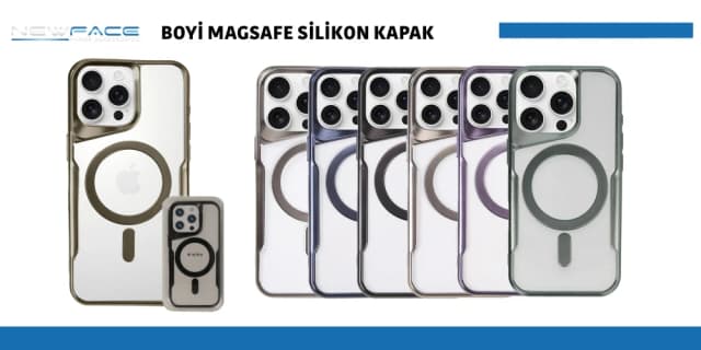 Boyi Magsafe Silikon Kapak