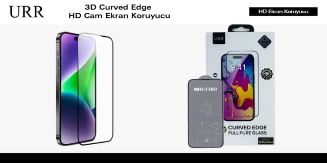 3D Curved Edge HD Cam Ekran Koruyucu