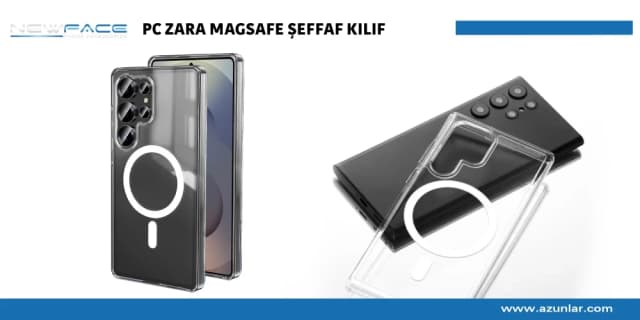 PC Zara Magsafe Şeffaf Kılıf