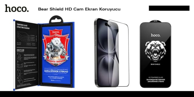 Bear Shield HD Cam Ekran Koruyucu