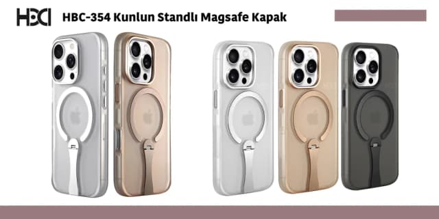 HBC-354 Kunlun Standlı Magsafe Kapak
