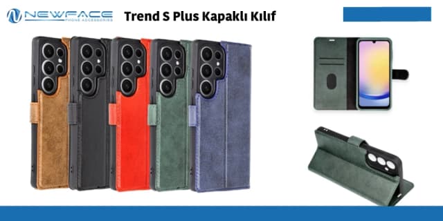 Trend S Plus Kapaklı Kılıf