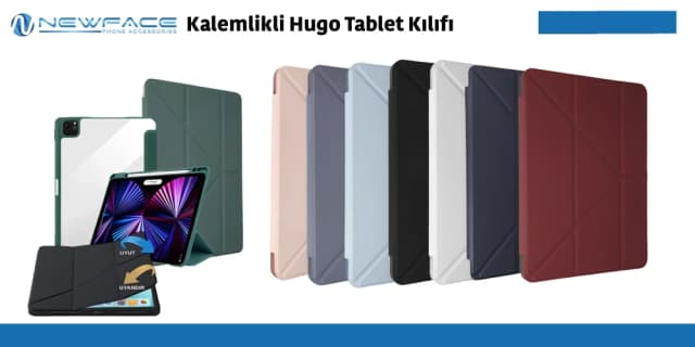 Kalemlikli Hugo Tablet Kılıfı