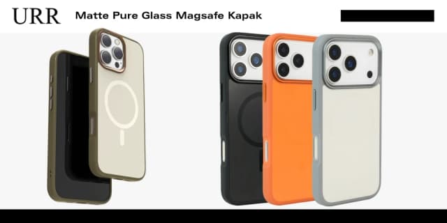 Matte Pure Glass Magsafe Kapak