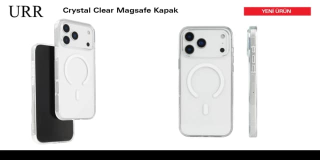 Crystal Clear Magsafe Kapak