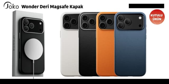 Wonder Deri Magsafe Kapak