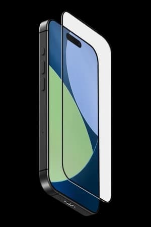 Uniq iPhone 17 Optix Covex Vivid Cam Ekran Koruyucu - Siyah