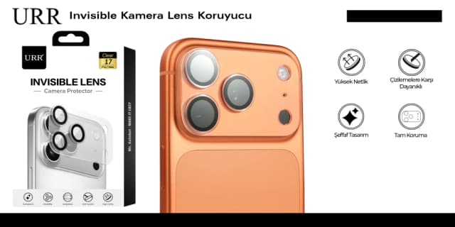 Invisible Kamera Lens Koruyucu