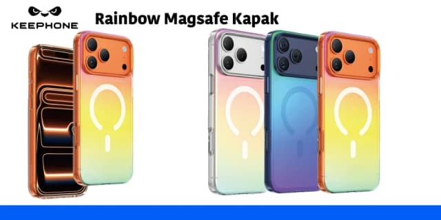 Rainbow Magsafe Kapak