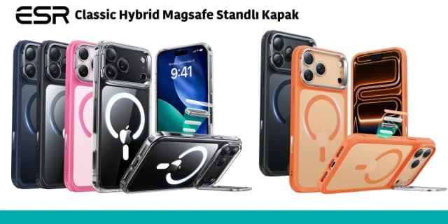 Classic Hybrid Magsafe Standlı Kapak