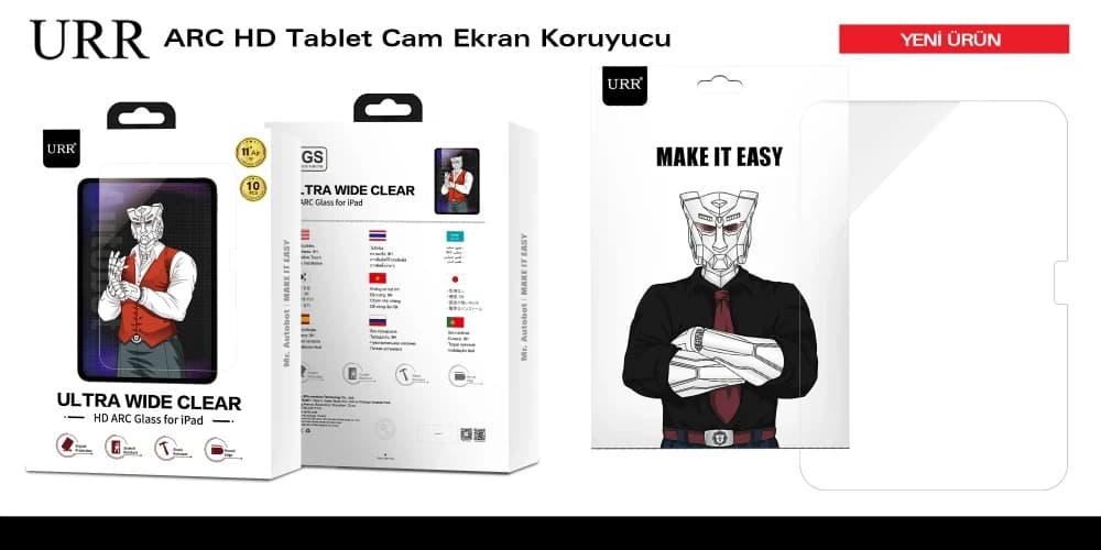 ARC HD Tablet Cam Ekran Koruyucu