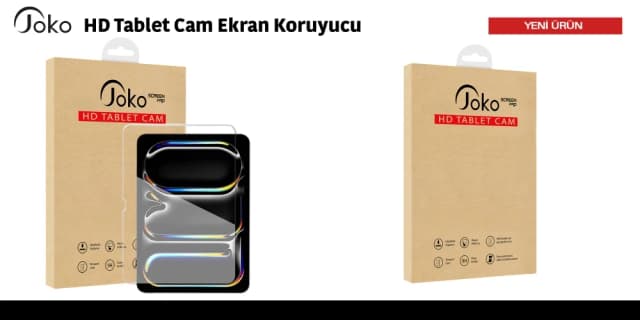 HD Tablet Cam Ekran Koruyucu
