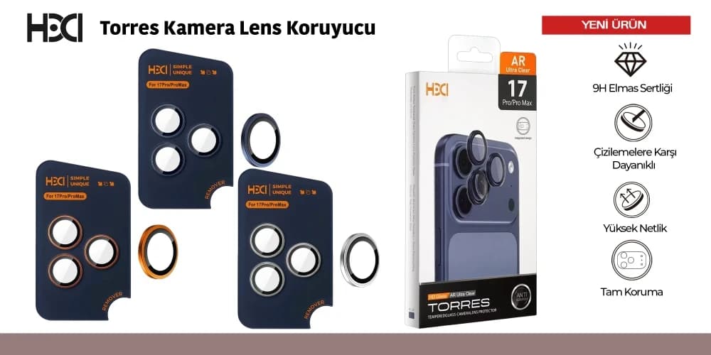 Torres Kamera Lens Koruyucu