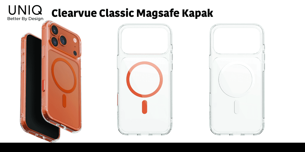Clearvue Classic Magsafe Kapak