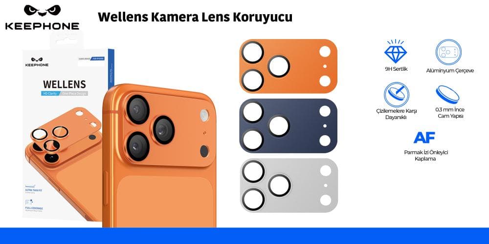 Wellens Kamera Lens Koruyucu