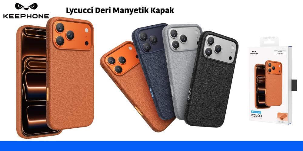 Lycucci Deri Manyetik Kapak