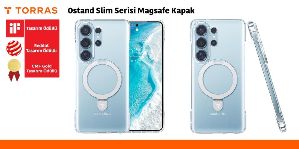 Ostand Slim Serisi Magsafe Kapak