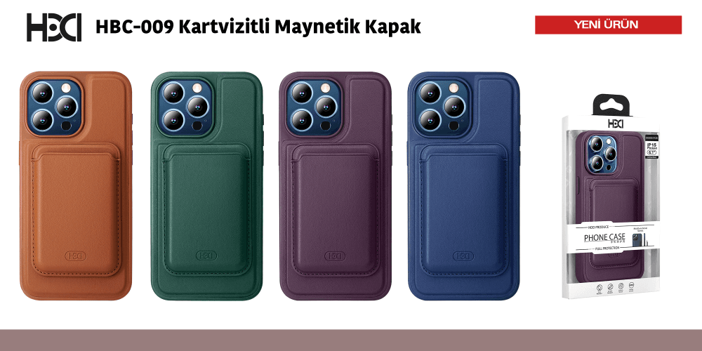 HBC-009 Kartvizitli Maynetik Kapak