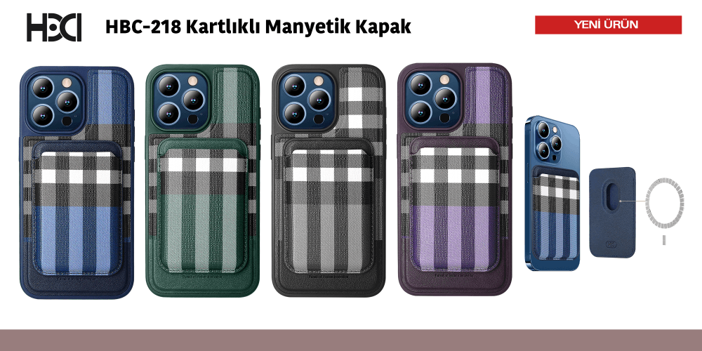HBC-218 Kartlıklı Manyetik Kapak