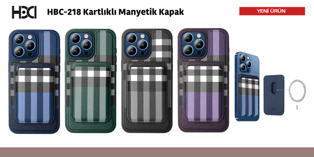 HBC-218 Kartlıklı Manyetik Kapak