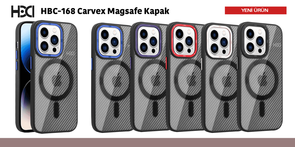 HBC-168 Carvex Magsafe Kapak