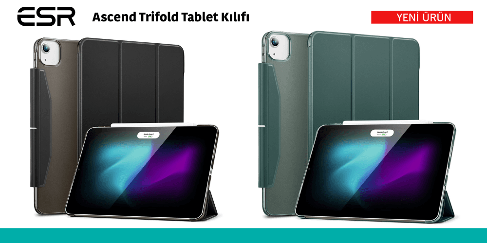 Ascend Trifold Tablet Kılıfı
